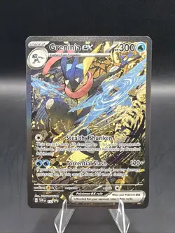 Greninja ex 132 Sv: Scarlet & Violet Promo Cards Holo NM MINT - Image 1