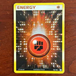 Fighting Energy 106/106 Holo Rare Emerald Pokemon Card - Image 1