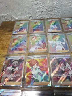 Card Collection Lot of Pokemon Full Art Trainers EX V Graded Poster Packs More - Image 5