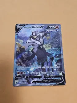 Rapid Strike Urshifu V Pokemon trading card (card number 153/163) from the Sword - Image 1