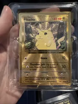 Pokemon Celebrations Gold Metal Charizard & Pikachu Cards 25th Anniversary Lot - Image 5