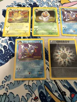 Pokemon TCG Team Rocket 2000s Holo Card Lot Of 7 Raichu 83/82 8/82 2/82 LP-MP - Image 2