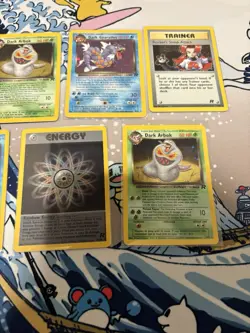 Pokemon TCG Team Rocket 2000s Holo Card Lot Of 7 Raichu 83/82 8/82 2/82 LP-MP - Image 3