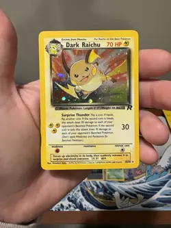 Pokemon TCG Team Rocket 2000s Holo Card Lot Of 7 Raichu 83/82 8/82 2/82 LP-MP - Image 4