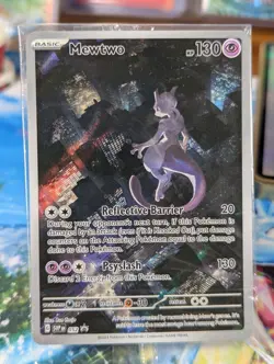 Pokemon Mewtwo 151 Promo Card SVP EN 052 Sealed English NM/NM+ 🔥 - Image 1