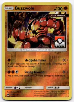 Buzzwole - (Pokemon League) - 077/131 PR Promo League & Championship Cards LP - Image 1