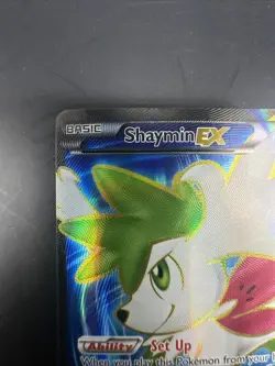 Shaymin EX 106/108 Ultra Rare Full Art XY Roaring Skies Pokemon Card - Image 2