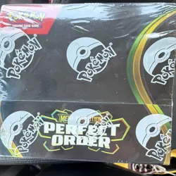 Pokemon Mega Evolution Perfect Order Booster Box English 120 Cards - Image 1