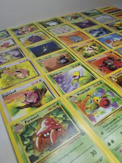 Vintage WOTC Pokemon Jungle & Fossil Card Lot 50 Uncommon/Common NM-LP - Image 2