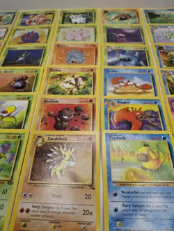 Vintage WOTC Pokemon Jungle & Fossil Card Lot 50 Uncommon/Common NM-LP - Image 3