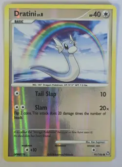 Dratini Reverse Holo Card 91/146 Legends Awakened Regular - Image 1