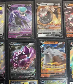 Pokemon V - 18 card Lot Glaceon Leafeon Pikachu Indeedee Slowking - Image 3