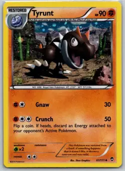 Tyrunt - 61/111 (Cosmos Holo) 061/111 Promo Miscellaneous Cards & Products NM - Image 1