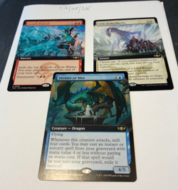 Magic the Gathering MTG Assorted x3 Rare Extended Cards NM/M Comm - Image 1