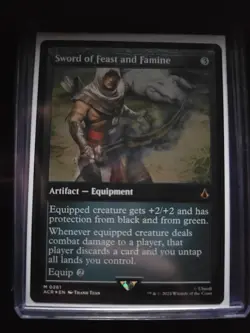 Sword of Feast and Famine (Foil Etched) Universes Beyond: Assassin's Creed Foil - Image 1
