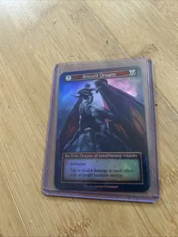 Sorcery: Contested Realm SCR TCG - Alpha - Ancient Dragon - Elite Foil! ~1/500 - Image 2