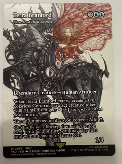 Terra Branford Urza, Lord High Artificer (Showcase) Final Fantasy Regular MTG - Image 2