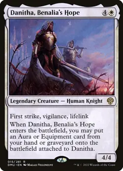 1x - Danitha, Benalia's Hope - Dominaria United - NM MTG - Image 1