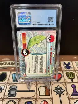 2000 Topps Chrome Metapod Pokemon T.V. #11 CGC NM - MT 8 - Image 2