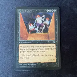 MTG Grave Pact Stronghold Magic the Gathering - Image 1