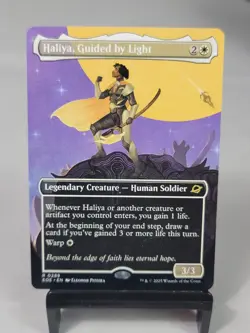 Magic the Gathering - Edge of Eternities - Haliya, Guided by Light - Borderless - Image 1