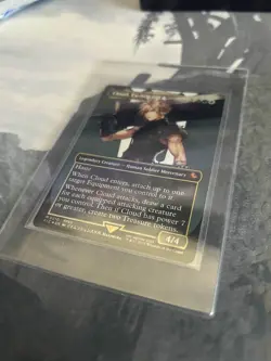 Cloud, Ex-SOLDIER (Borderless) (Surge Foil) Commander: Final Fantasy Foil - Image 1