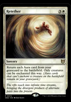 Retether #72 MTG Wilds of Eldraine NM X1 - Image 1