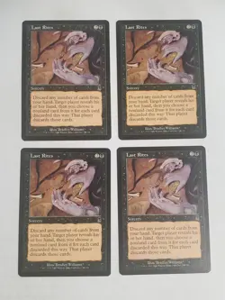 MTG Playset 4x Last Rites (Odyssey/Black/C) - BGM - Image 1