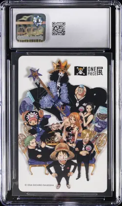 2012 ONE PIECE JPN WANTED DECK JOKER GOL D. ROGER CGC 9 - Image 2