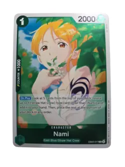 One Piece TCG Nami EB02-017 Rare - Image 1