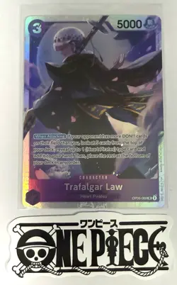 One Piece OP05-069 SR Trafalgar Law - English - Foil - TCG - NM/M - Image 1