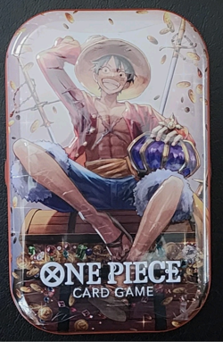 One Piece Tin Pack Set Vol.2 (TS-02) LUFFY x1 Factory Sealed - Image 1
