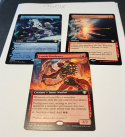 Magic the Gathering MTG Assorted x3 Rare Extended Cards NM/M Comm 3 of 3 - Image 1