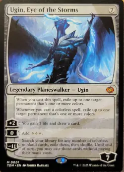 1x Ugin, Eye of the Storms - Tarkir: Dragonstorm Mythic MTG NM - Image 1