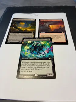 Magic the Gathering MTG Assorted x3 Rare Extended Cards NM/M Comm 2 of 3 - Image 2