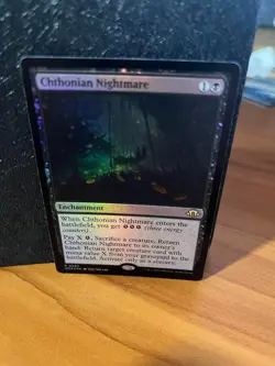 MTG Chthonian Nightmare Modern Horizons 3 Foil (0083) LP FREE SHIPPING - Image 1