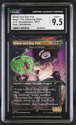 Secret Lair Slimer Real Ghostbusters Magic the Gathering CGC graded set 9 & 10 - Image 2