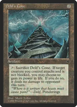 MTG - Delif's Cone - Fallen Empires - X1 - (LP) - - Image 1