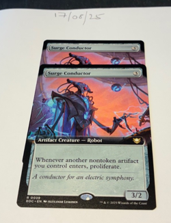 Magic the Gathering MTG Surge Conductor x2 Rare Extended Cards NM/M Comm - Image 1