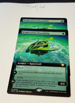 Magic the Gathering MTG Exploration Broodship x2 Rare Extended Cards NM/M Comm - Image 1