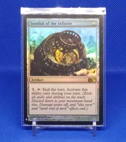 Magic the Gathering The List Reprints Sundial of the Infinite Foil NM English - Image 1