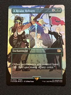 A Realm Reborn (Borderless) Final Fantasy Foil - Image 1