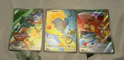 Pokemon TCG First Partner Illustration Collection Series 1 Kanto GEN 1 Starters - Image 1