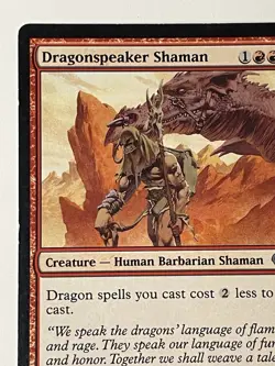 1x Dragonspeaker Shaman Moderate Play, English Archenemy MTG Magic LP/MP - Image 5