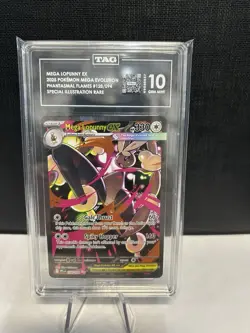 Pokemon TCG - Mega Lopunny EX 128/094 Special Illustration Rare TAG 10 - Image 1