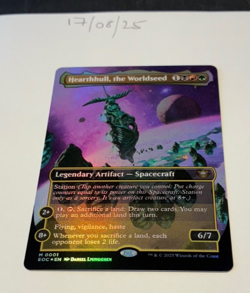 Magic the Gathering MTG Hearthhull, the Worldseed Mythic B'less FOIL Card NM/M - Image 1