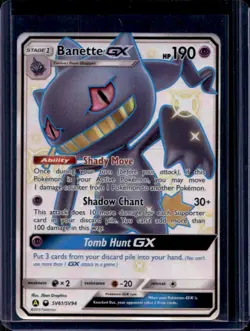 2019 Pokemon SM Hidden Fates Banette GX #SV61/SV94 - Image 1