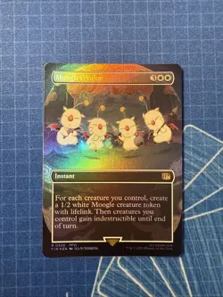 Moogles' Valor (Borderless) Final Fantasy Foil - Image 1