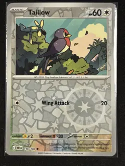 Pokemon - Taillow 156/182 - Destined Rivals Reverse Holo - NM - Image 1