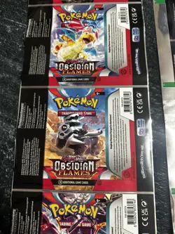 Pokemon Uncut Packs Full Art Set Obsidian Flames x2 - Image 4